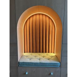 Materacyk francuski pikowany 50x100cm