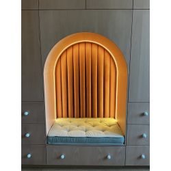 Materacyk francuski pikowany 50x100cm