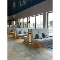 Kanapa modułowa restauracyjna