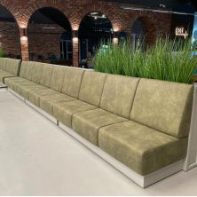 Kanapa modułowa restauracyjna