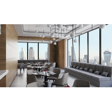 Kanapa modułowa restauracyjna