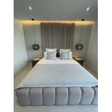 Zestaw łóżka tapicerowanego...