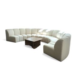 SOFA MODUŁOWA DIUNA - UKŁADAJ DOWOLNE KOMBINACJE W PÓŁOKRĘGU