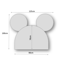 Panel - zagłówek MOUSE