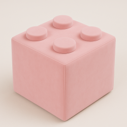 Pufa klocek 50x50x40cm