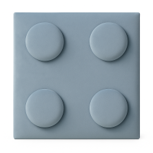 Panele KIDS - KLOCEK  50x50cm