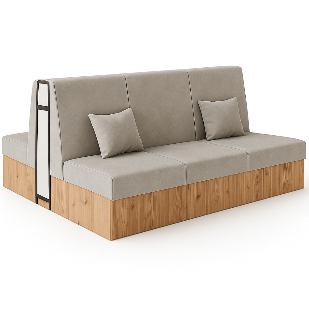 Kanapa modułowa restauracyjna