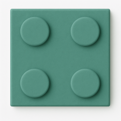 Panele KIDS - KLOCEK  50x50cm