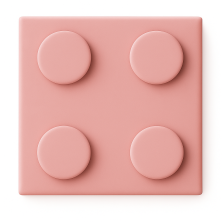 Panele KIDS - KLOCEK  50x50cm