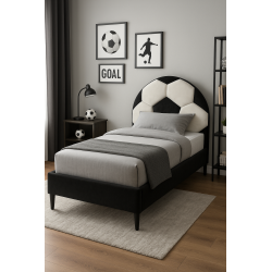 ŁÓŻKO FOOTBALL Z ZAGŁÓWKIEM PIŁKI