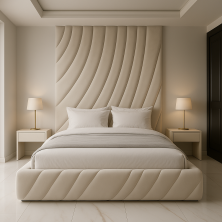 Zestaw łóżka tapicerowanego...