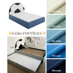ŁÓŻKO FOOTBALL Z ZAGŁÓWKIEM PIŁKI