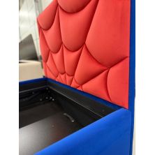 ŁÓŻKO SPIDER Z ZAGŁÓWKIEM W KSZTAŁCIE PAJĘCZYNY