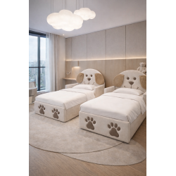 ŁÓŻKO Z ZAGŁÓWKIEM DOGGYLUX