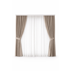 ZASŁONA DEKORACYJNA TAŚMA WAVE 70x260cm