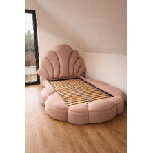 ŁÓŻKO CORAL O KSZTAŁCIE MUSZLI