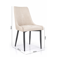 Krzesło tapicerowane Stella