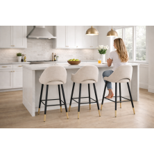 Hoker tapicerowany Luna