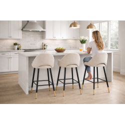 Hoker tapicerowany Luna