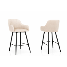 Hoker tapicerowany Nora