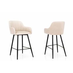 Hoker tapicerowany Nora