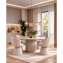 Krzesło tapicerowane Ava