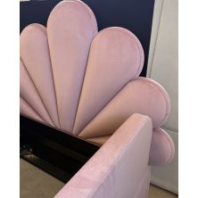 ŁÓŻKO SHELL Z ZAGŁÓWKIEM MUSZELKI