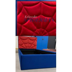 ŁÓŻKO SPIDER Z ZAGŁÓWKIEM W KSZTAŁCIE PAJĘCZYNY