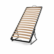 Stelaż metalowy podnoszony na siłownikach gazowych