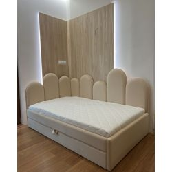 ŁÓŻKO WAVY Z SZUFLADĄ