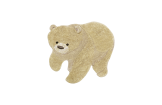 Dywan dziecięcy bawełniany Miś, Bear Animal Rugs, Lorena Canals 120x122cm