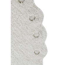 Dywan bawełniany Picone Ivory, Lorena Canals 130 x 180 cm