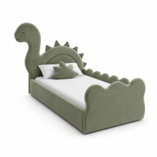 ŁÓŻKO DINO Z ZAGŁÓWKIEM DINOZAURA
