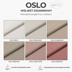 ŁÓŻKO AMARI Z ZAGŁÓWKIEM W FORMIE PODUSZEK