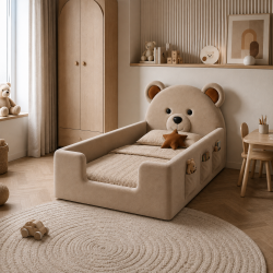 Łóżko dziecięce tapicerowane TEDDY MINI