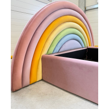 Panele RAINBOW - kolorowa tęcza klejona do ściany