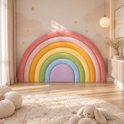 Panele RAINBOW - kolorowa tęcza klejona do ściany