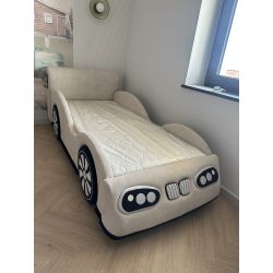 ŁÓŻKO RACER MINI W KSZTAŁCIE AUTA DLA MALUCHÓW