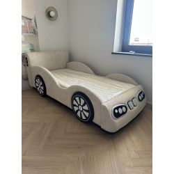 ŁÓŻKO RACER MINI W KSZTAŁCIE AUTA DLA MALUCHÓW